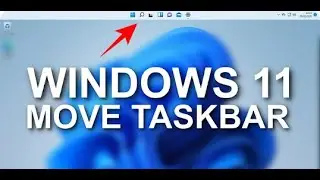 Change Taskbar icon position in Windows 11