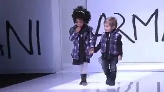 Armani Junior Fall Winter Fashion Show