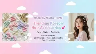 Trending Korean Hair Accessories 😍😍