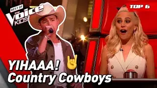 Country Blind Auditions on The Voice Kids | Top 6
