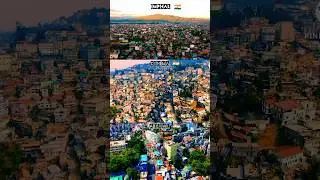 imphal 🇮🇳 vs Kohima 🇮🇳 vs aizawl 🇮🇳 #skyview #drone #mauntains #skyview#northeastindia #northestcity