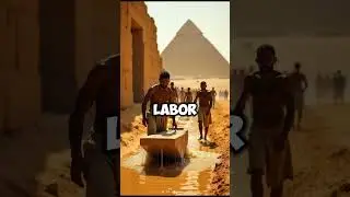 A Day in the Life of Pyramid Workers in Ancient Egypt #short