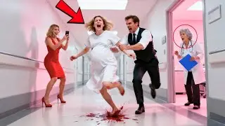 Millionaire Pushed His Pregnant Wife at the Hospital — The Surgeon Who Saved Her Was Her...