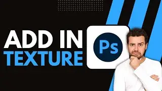 ✅ How to Add Texture in Photoshop 🧩