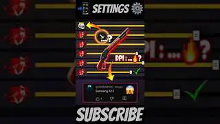 Raistar Scert Sensitivity Satting 🤭🤫 | ff sensitivity | New Auto Headshot Sensitivity For All Guns 😱