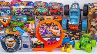 Monster Jam Collection Unboxing Review | Monster Jam Loop Stunt Champion Playset