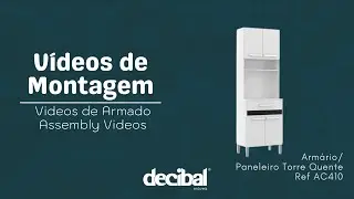V&iacute;deo de montagem Arm&aacute;rio / Paneleiro Torre Quente Ref. AC410