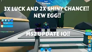THE NEW MINING SIMULATOR 2 UPDATE 10 IS HERE WITH 3X LUCK AND 2X SHINY CHANCE!! [] ROBLOX []