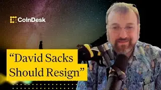 Hoskinson Slams Trump's Crypto Involvement and David Sacks' Leadership
