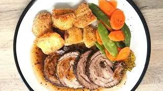 BEST ROAST BREAST LAMB | PERFECT FATHER'S DAY MEAL