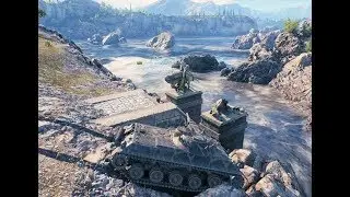 World of Tanks | Sandbox | HD MAPS | Sand River | Cliff