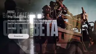 How To Download/Install Battlefield 6 Open Beta On PS5