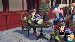 Playing Pok&eacute;mon Legends Z-A online rank battles just to get the Delphoxite