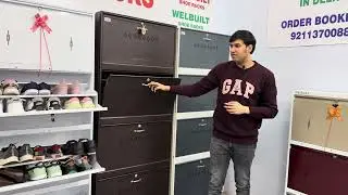 Welbuilt Metal Shoe Rack Wall Mount 29