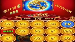 3 Coin Treasures 2 Jili Slot New Game 5000 Loss 😟😥😭