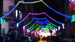 Дорожное пиксельное светодиодное освещение RGB, многоцветный дизайн | Уличное освещение | Pixel Arts