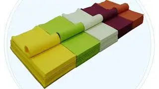 Square non woven table cloth