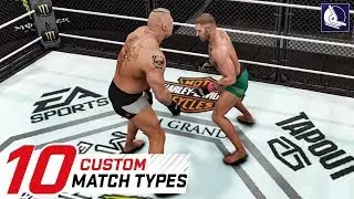 WWE 2K18 Top 10 New Custom Match Types #2 (feat. Conor Mcgregor and UFC)