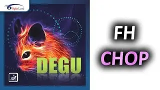 chopping test SPINLORD Degu 2.0 mm on RED + BLACK Pride D blade короткие шипы защита
