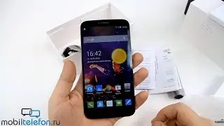Распаковка Alcatel OneTouch Hero 2 с 6