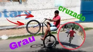 #Cruzei á perna no grau de bike (deu bom),🚴