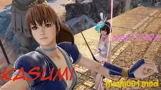SC6, Kasumi, Xianghua and Naotora Idol, Ami,  huchi001 mod, Soulcalibur 6, 4k