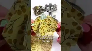 🎃 Halloween pumpkin origami by Jo Nakashima