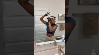 Укладка моей стрижки пикси #прическа #стрижкапикси #короткиеволосы