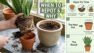 When should we change the planter for better growth of your plants //Indoor gardening skills
