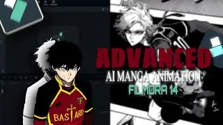 Trending AI Manga Animations Using Filmora 14 Tutorial