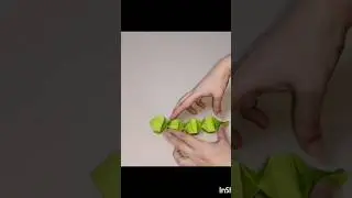 Origami sliding paper snake 🐍 - fun and easy toy#diy #papercrafts #paper #original #papersnake