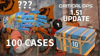 OPENING 100 Critical Ops 10th anniversary cases | Critical Ops 1.51 Update