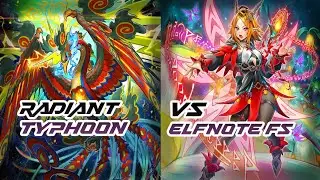 Radiant Typhoon vs Elfnote Fiendsmith - YuGiOh BPRO Locals Vod