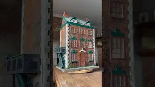 BEFORE and AFTER - Doll&rsquo;s House Makeover ✨ Converting a Dollhouse Warehouse into a Mini Art Gallery