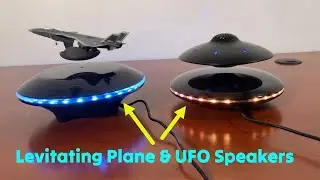 RUIXINDA Levitating Aircraft & UFO Speakers Compared 😎 Gadgetify