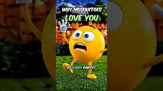 Why Mosquitoes Only Bite You And Not Your Friends 🦟🤔