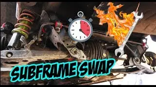 World's Fastest Miata Rear Subframe Swap!