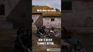 How to REVIVE Teammate! | PUBG #shorts