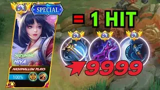 MIYA FULL CRITICAL BUILD IS 100% BROKEN!! │ BUILD TOP 1 GLOBAL MIYA │ MLBB