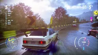 Need For Speed Heat - Steel Dragon - Circuit Race - Lvl200 - Rain - BMW M3 Evo 11'88 - Gameplay
