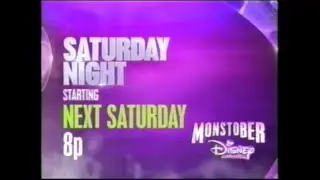 Disney Channel's Monstober Saturday Night Promo (10/04/2014)