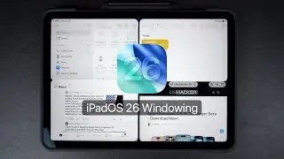 Оконный режим и многозадачность в iPadOS 26: это потрясающе!