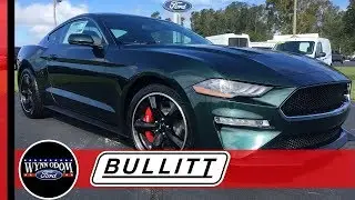 🚨 2019 Ford Mustang Bullitt Dark Highland Green | Wynn Odom Ford