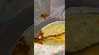Tryin The Taco Bell Double Stacked Taco For The First Time! #tacobell #fastfood #tastetest #ytshorts