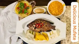Mufete | Traditional Angolan Grilled Fish #Mufete #AngolanFood #AfricanCuisine