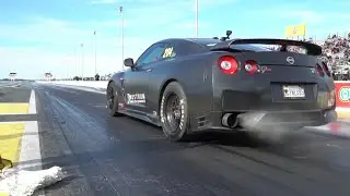 1100HP Water Injected GTR Sets Record at TX2K!