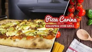 Pizza vom Weber Kugel Grill 