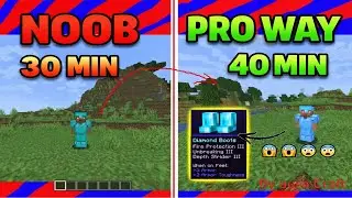 How to Get Diamond Armor in minecraft FAST😱😱😱🔥🔥🔥