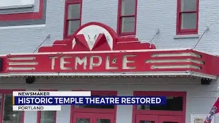 Newsmaker: Historic Temple Theater restored