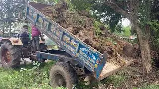 Swaraj744Tractor Ki Unloading Actions